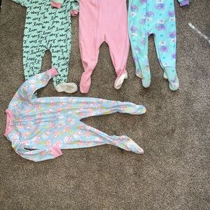 Gerber Kids Pajama Set - Pink, Blue, Mint